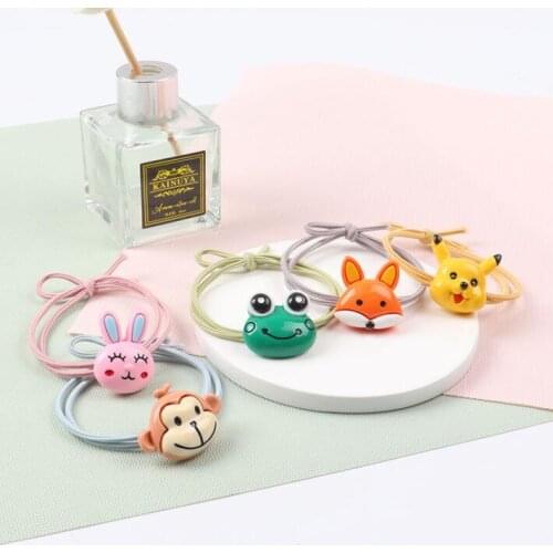 Hair band monkey Cartoon Princess Headwear Kids Elastic Hair Bands Children Ropes Girls Accessories Baby Headdress