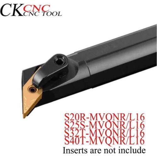 S20R-MVQNR16/S20R-MVQNL16/S25S-MVQNR16/S25S-MVQNL16/S32T-MVQNR16/S32T-MVQNL16 Inner hole lathe tool Lathe Holder cnc tool