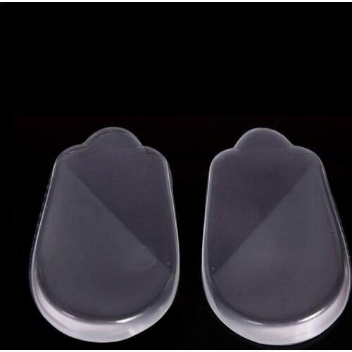 Silicone Gel Shoe Pad Insoles Orthopedic OX Type Leg Palm Heel Shoe High Protect Correction Cushion Pads Women Elastic Feet S7X2