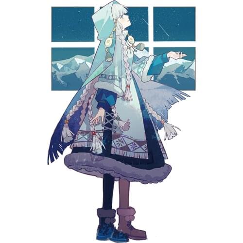 Fairy Snow Girls PET Washi Tape Junk Journal Masking Tape DIY Scrapbooking Decorative Card Making Washi Stickers