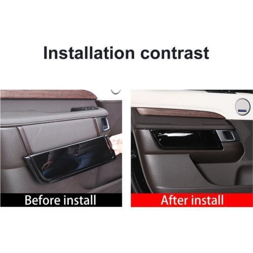 Replacement Parts For Land Rover Discovery 5 L462 2017-2020 ABS Black Interior Door Decoration Panel Cover Trim Accessories LR5