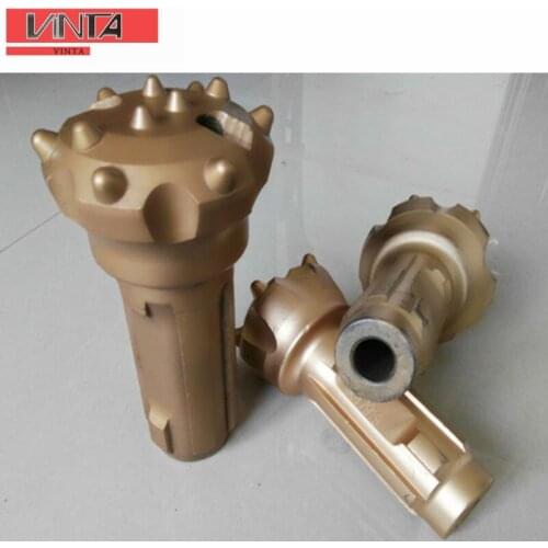 Down-the-hole drill bit Pile driving hammer hammer impactor 76 90 100 110 120 130 140 Low wind pressure down-the-hole drill bit