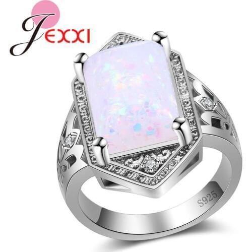 Vintage Retro Ancient Women Finger Rings 925 Sterling Silver Accessories Cool/Punk Style Jewelry For Ladies/Girl