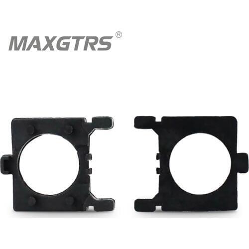 1 Pair Led Plastic Adapter Base for Ford Focus Car Model Fit for H1 Headlights Dipped Light Bulbs Lamp