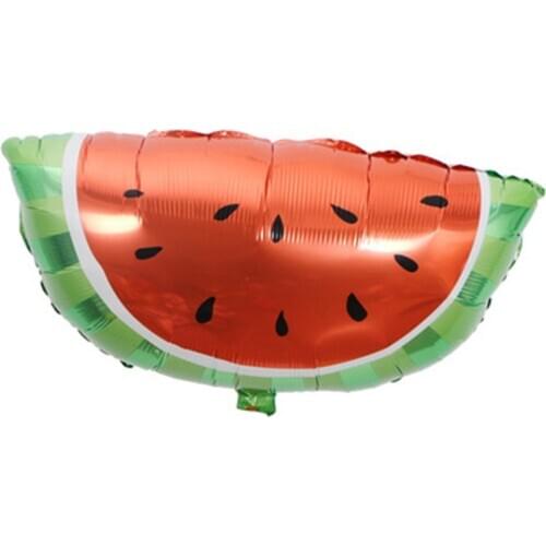 10pcs 48*67cm Hot Summer Party Supplies Watermelon Fruit Plastic V-clamp Accessories Party Wedding Birthday Decorate Balloon