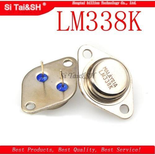 2pcs/lot LM338K LM338 Adjustable Voltage Regulator 5A 1.2V To 32V TO-3
