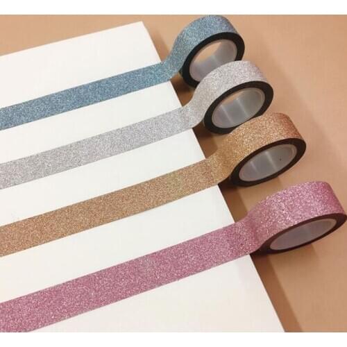 1.5CM Wide Washi Tape Adhesive Tape DIY Scrapbooking Sticker Label Masking Tape Student Stationery Gift