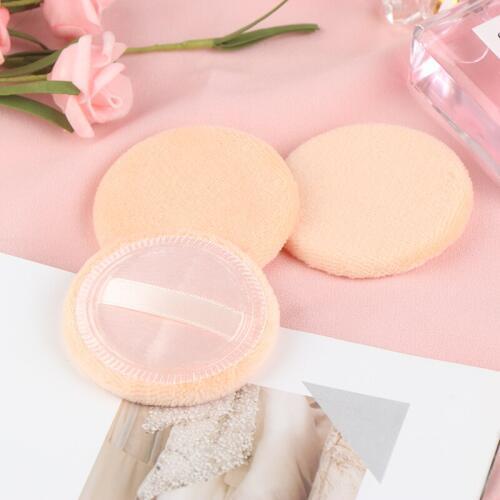 6Pcs/bag Professional Round Shape Facial Face Body Powder Foundation Puff Portable Soft Cosmetic Puff Makeup Foundation Sponge