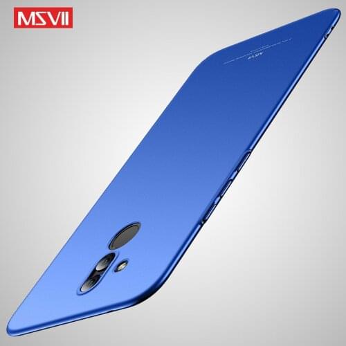 For Huawei Mate 20 Lite Case Cover Msvii Slim Skin Coque Huawei Mate 10 Lite Case Hard PC back Cover Mate20 Mate10 Lite Cases