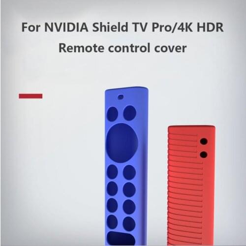 Remote Control Case Covers For Nvidia Shield Tv Pro / 4K Hdr Home Tv Smart Cover Silicone Shockproof Skin-Friendly