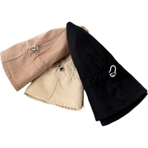 Korean Spring / Summer Light Telastic Dome Fisherman Hat Female Foldable Fashion versatile shading wide Eave Hat Free Shipping