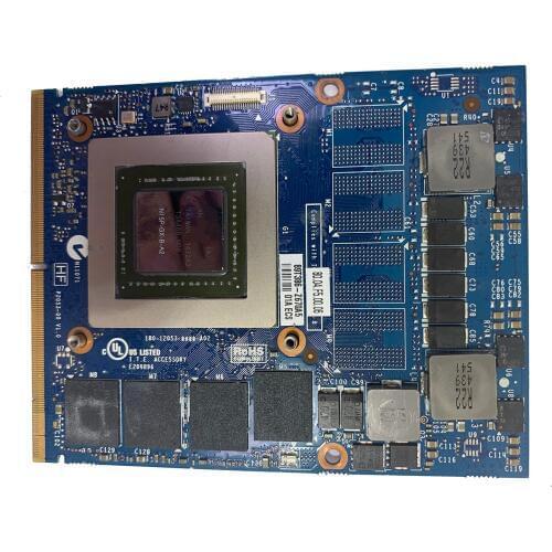 N15P-GX-B-A2 J0M0K 0J0M0K CN-0J0M0K for Dell Alienware 13 R1 15 R1 17 R1 GTX 860m GTX860M 2GB MXM 3.0b Graphics VGA Card
