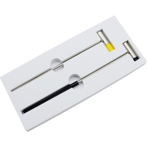 2pcs/set Assortment Mini Hammer Rubber - Metal Daul Tips Hammer Repair Watch Tools Kits for Watch Strap Adjusting Tools