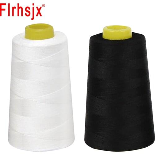 3000M Sewing Thread Durable Polyester Thread Spools 40s/2 Cone Thread All Purpose Sewing Polyester Spools for Sewing Machine
