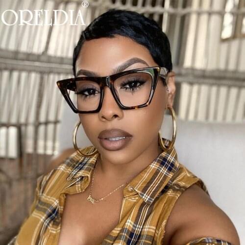 Cat Eye Optical Glasses Frame Vintage Women Men Anti Blue Light Glasses Prescription Spectacle Frames Unisex TR Computer Eyewear