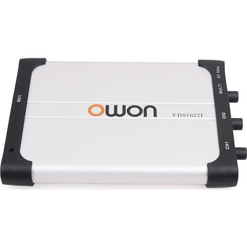 OWON VDS1022/VDS1022I 25MHz 100MSa/s Sample Rate 2/ 4 channels PC Digital Oscilloscope