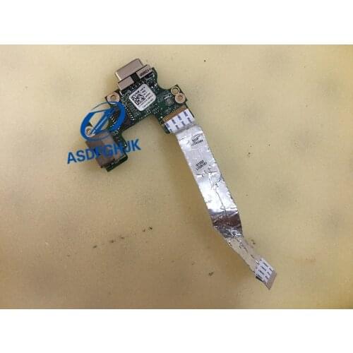 FOR Inspiron 14R M4010 N4010 VGA Ethernet LAN Port Board with Cable 9Y3YW DAUM8API8D0 09Y3YW WORKS 100% test OK