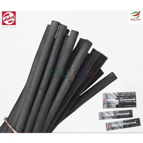 Talens Willow Charcoat,3-4mm 5-6mm 7-12mm,thick Black, Easy To Color, Sketch Design, Chinese Painting,paper Box set