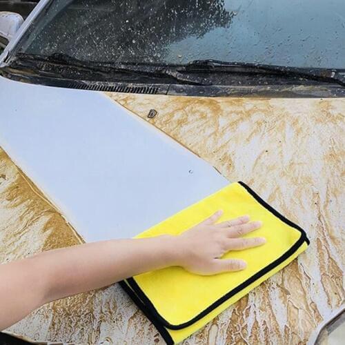 30x30/40/60CM Car Wash Microfiber Cleaning Drying Cloth Hemming Towel for BMW E36 E39 E46 E90 E60 F10 E34 X5 E53 E30 E92 E87 M