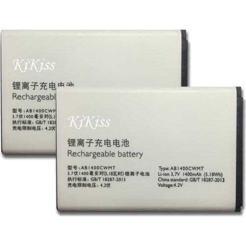 Smart Phone Replacement Battery For PHILIPS E160 E180 E350 Polymer Li-ion Battery 1400mAh AB1400CWMT