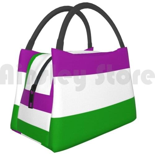 Cooler Lunch Bag Picnic Bag Suffragette Flag Suffragette Flag Symbol History Usa United States America Woman