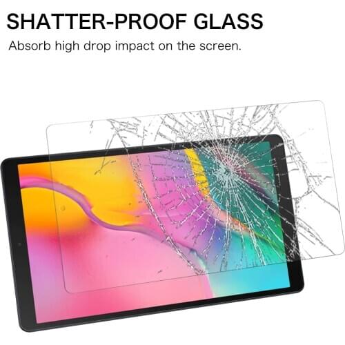 Tablet Tempered Glass Screen Protector Cover for Samsung Galaxy Tab A 10.1 2019 T510 T515 HD Eye Protection Tempered Film