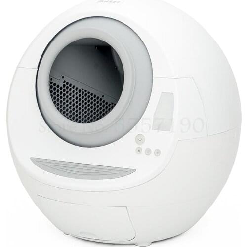 485 Automatic Cat Litter Box Full Closed Intelligent Cleaning Cat Feces Basin Electric Cat Toilet Shovel Shovel Cat Supplies