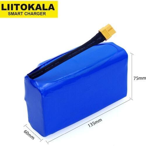 36V Rechargeable li-ion battery pack 4400mah 4.4AH lithium ion cell for electric self balance scooter hoverboard unicycle