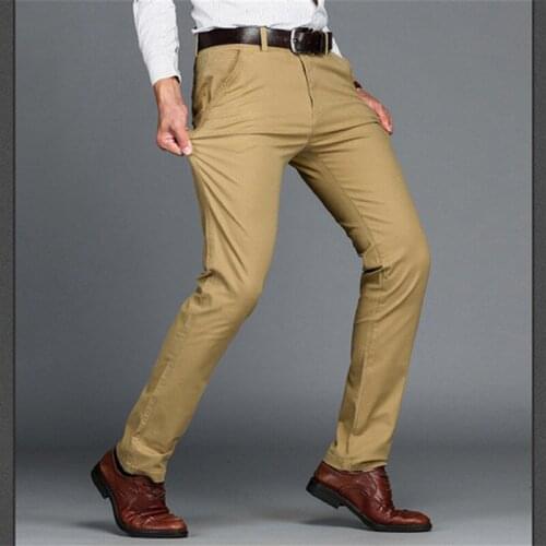 MRMT 2021 Brand Mens Trousers Casual Trousers Comfortable Pants for Male Trousers Straight Tube Summer Thin Casual Trouser