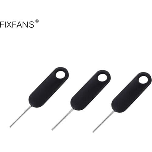 FIXFANS 10Pcs SIM Card Tray Removal Tool Eject Pin Needle Opener Ejector for iPhone iPad Samsung Huawei Smart Phone Tablet