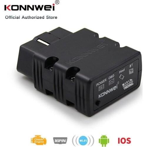 KONNWEI ELM327 Wifi V1.5 KW902 OBD2 OBD 2 Scanner ELM 327 Wifi Support IOS for iPhone and Android PC EML327 Full Obd2 Protocol