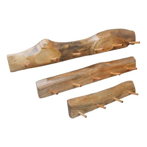 Mask Holder Hooks for Home Multi-Purpose Hooks Wall Hanging Wall Hanger Retro Creative Natural Wood Hanger Coat Hanger Hook