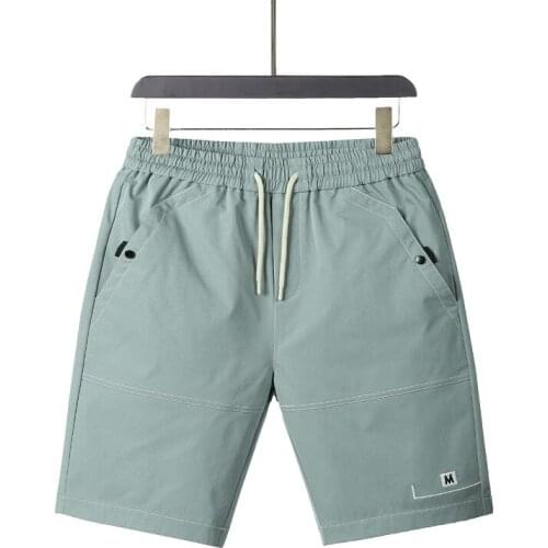 Summer Mens Shorts Thin Loose Wild Casual Pants Youth Sports Breathable Five-point Pants