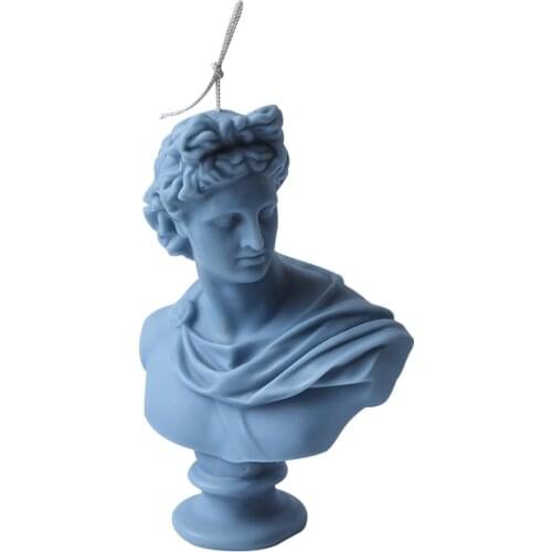 Mini Apollo Design Candle Wax Mould Handcrafts Silicone Mold Decorated Resin Epoxy Molds Aroma Gypsum Decorations Moulds