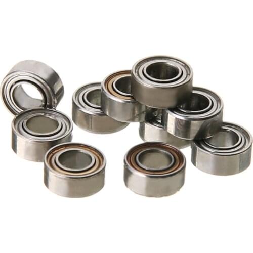 Mini Roller Bearings 10 pcs/set Deep groove MR63ZZ Ball Bearings Small Wear Brand New Ball Bearing 3mm*6mm*2.5mm