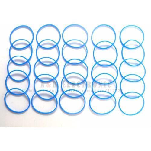 25Pcs/Lot Rubber Blue Ring Fit for Shure,Beta57/Beta57A 58A Microphone Grilles