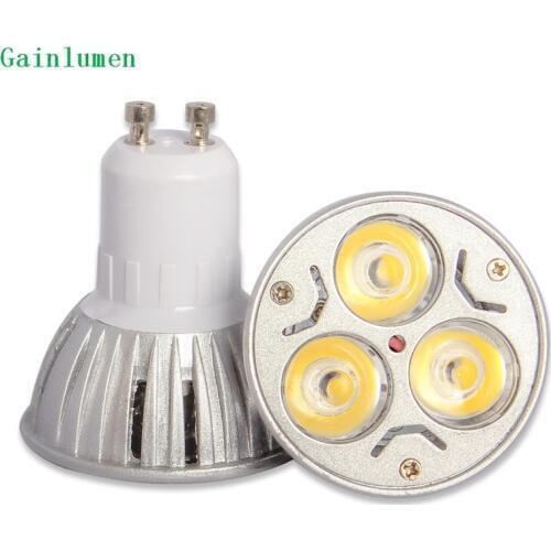 Super bright spotlight LED Lamp LED Spotlight 9W 12W 15W Bombillas High quality GU10 Spot light Lampada LED Bulb 220V