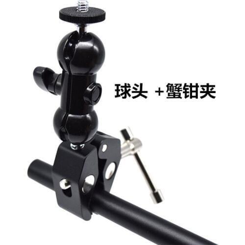 Heavy Duty Aluminum Alloy Rail Mount Handle Bar Mount with 1/4"-20 Thread Screw for Camera DVR etc