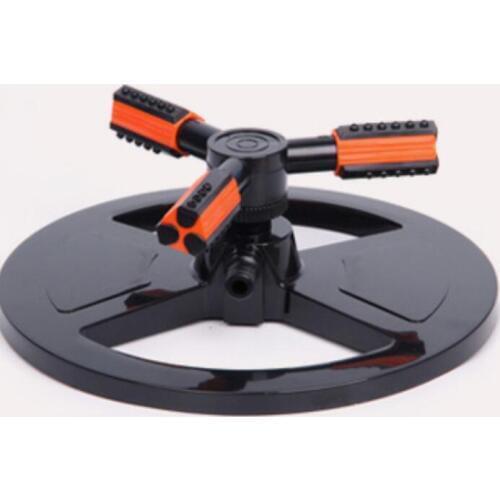 1/2" DN15 Three arms rotary Garden Sprinklers Watering nozzles Lawn irrigate Sprayers Free shipping