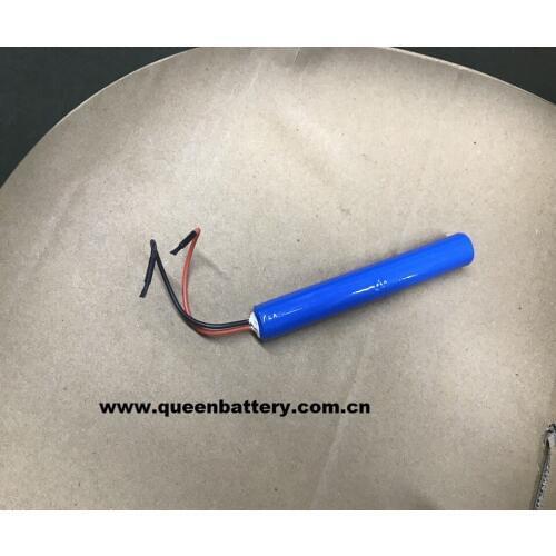 2S1P 7.4V 7.2V QB14500 battery pack QB 14500 800mAh with pcb(1.5A-3.5A) for e-curtain