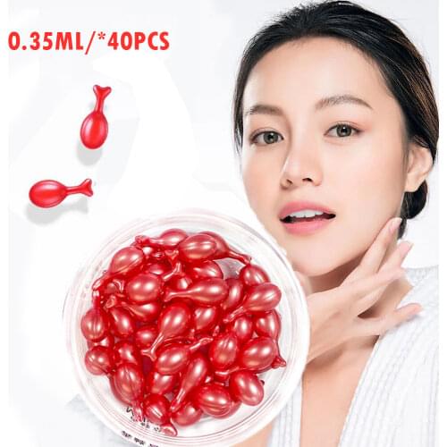 40bottle Caviar Capsules Cream Fullerene Moisturizing Anti-aging Anti-wrinkle Skin Lifting Capsule Serum Face Cream Skin Care