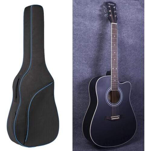 Best Selling 41 Inch Acoustic Guitar For Beginners Guitar Matte Black Practice Musical Instrument Gifts Bag Picks AGT12A