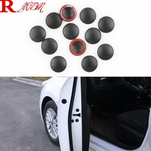 Universal 12pcs Car Door Lock Screw Protector Cover For Lada Priora Sedan sport Kalina Granta Vesta X-Ray XRay