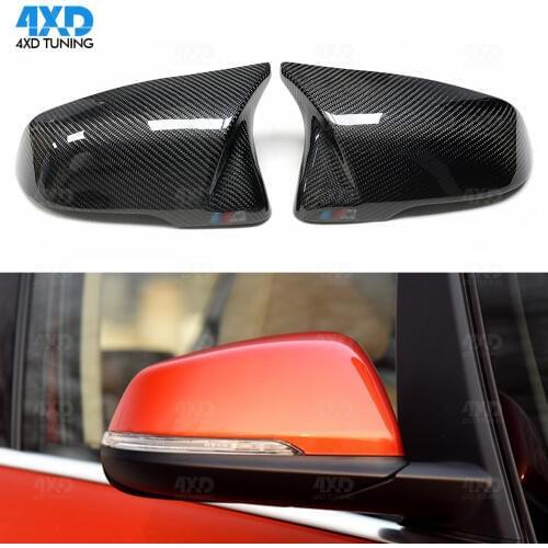 Carbon Mirror Cover For BMW X2 F39 X1 F48 F45 2 Series Touring F46 GT F49 rearview Mirror cover 2014 2015 2016 2017 2018 2019