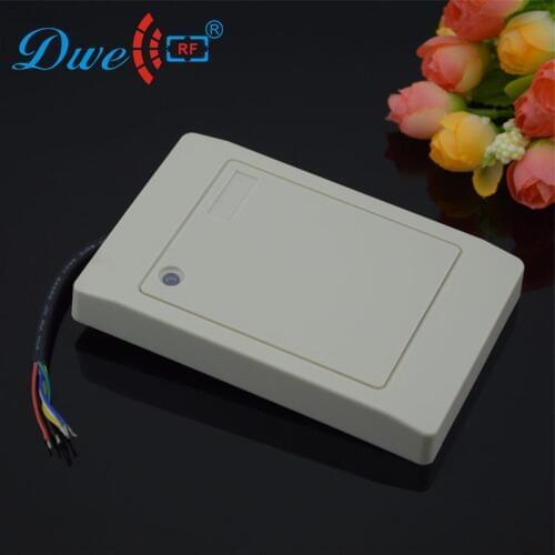 DWE CC RF Free shipping wholesale 125khz em id rfid reader wiegand 26 bits wiegand 34 bits for door access control system