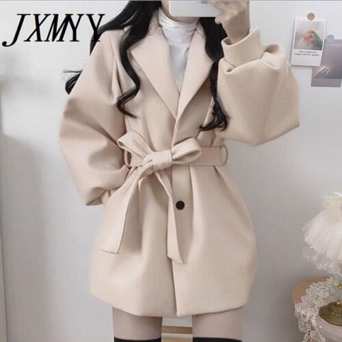 JXMYY Womens Black Coats