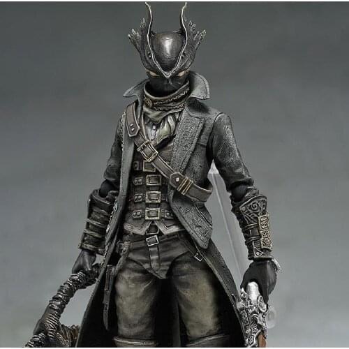 2021 New 11cm Bloodborne Hunter Figure Model Action Figures Collection Desktop Decor Ornament Toys For Children Boy Girl Gifts