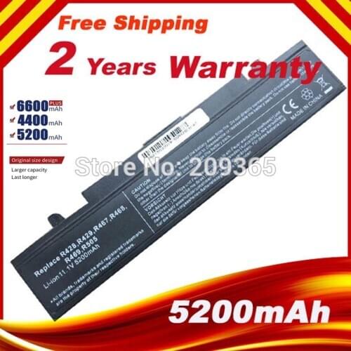 New Laptop Battery For Samsung AA-PB9MC6B AA-PB9NC6B AA-PB9NS6W AA-PB9MC6S AA-PB9NC6W AA-PL9NC2B AA-PB9MC6W AA-PB9NC6W/E