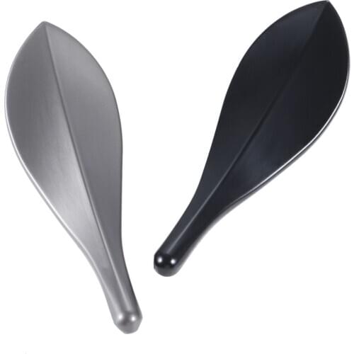 1set Leaf shape Knob Metal Alloy Cabinet Handle Small Pearl Black finish Matte Grey Pull Kitchen Bathroom Drawer Door with screw