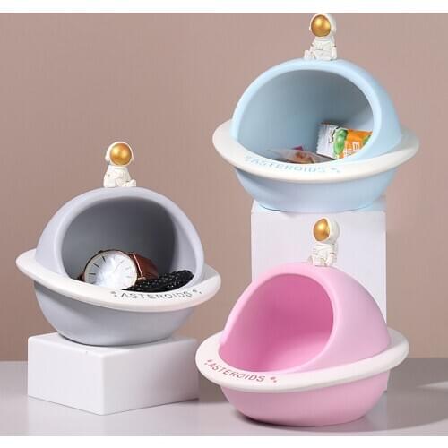 Nordic style astronaut entrance key storage ornaments creative home living room coffee table decoration ornaments